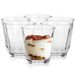 Glasmark KROSNO 1992 Set Van 6 Ijsbekers Van Transparant Glas Ijsglazen Dessertglazen Elegante 230 ml