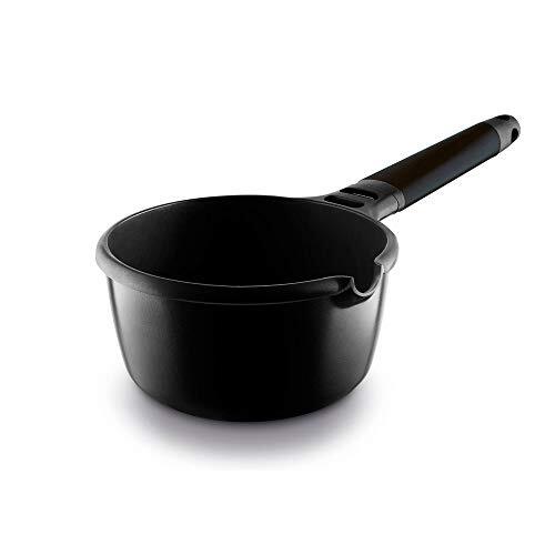 Castey steelpan, inductie, 18 cm, zwart