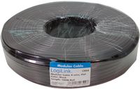 LogiLink CM06, 100 m, Zwart