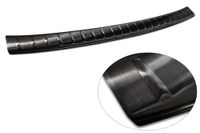 Zwart Avisa Zwart RVS Achterbumperprotector compatibel met Mercedes GLC II (X254) 2022- 'Ribs'