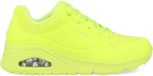 Skechers Uno - Night Shades Dames Sneakers - Geel