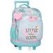 Enso Little Urban Queen Rugzak met 2 wielen, blauw, 33 x 44 x 21 cm, polyester