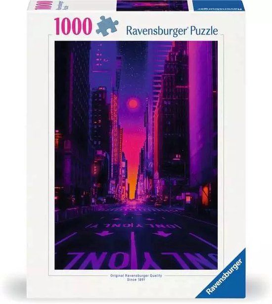 Ravensburger NeonArt Legpuzzel 1000 stukjes Meerkleurig Karton 801 cm
