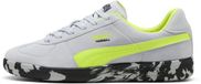 Puma Handball Berlin Indoor Schoenen Unisex Handbal Synthetisch Textiel Rubber Zilver Mist-Geel Alert-Puma Zwart Maat 43