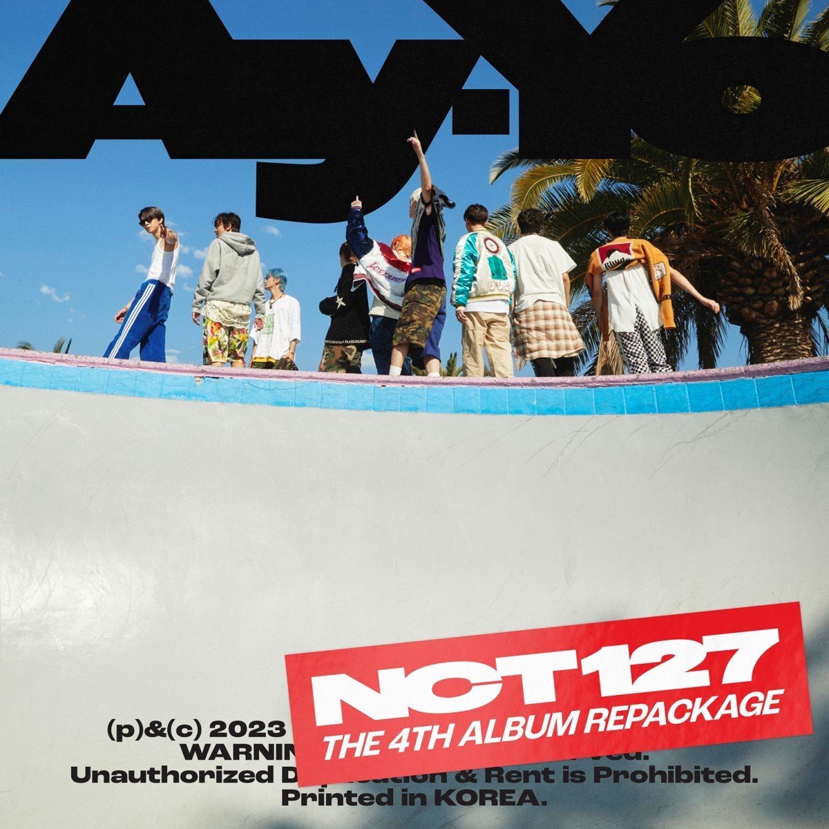 Universal Music Nederland NCT 127 - The 4th Album Repackage 'Ay-Yo' (CD) (Version A)