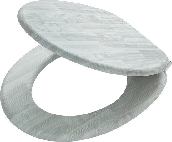 Tiger Titan Toiletbril - Soft Close - MDF - Grijs - 37 x 44 cm