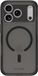 DECODED Transparant Hoesje - Geschikt voor iPhone 18 Pro / 17 Pro - Geschikt voor MagSafe - Valbescherming tot 3 Meter - Anti-Vergeling - Frosted Zwart