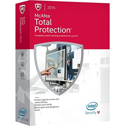 McAfee Total Protection 2015 - Antivirus - 3 PC - 1 Jaar - Nederlands - Windows