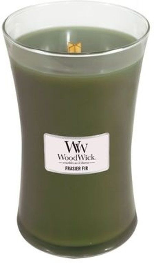 Woodwick Frasier Fir Candle Large - 0663595931755