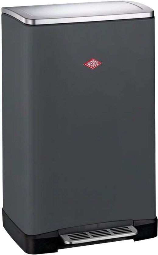Wesco Big Double Boy - 36L Pedal Bin - Graphite Matte