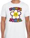 Bellatio Decorations Shoppartners Bv Jaren 60 Flower Power verkleed shirt wit met emoticon bloem heren - Sixties/jaren 60 kleding XL
