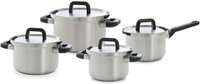 BK Flow Cool 4-delige Pannenset - Roestvrij Staal - Zilver