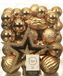 Decoris Kerstballen met piek - 49st - kunststof goud - 5-6-8-10 cm