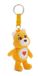 NICI 61376 Sleutelhanger Wit, Geel 10 cm