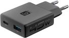 Cellularline Wall Charger 45W Laptop, Universeel Zwart AC Snel opladen Binnen