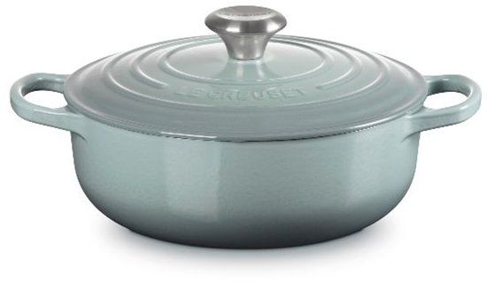 Le Creuset Gietijzeren Hapjespan - 24cm/3,4 Liter - Sea Salt