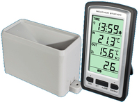 Alecto WS-1200 Digital Weather Station - Black/Grey