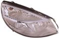 TarosTrade 37-0465-R-30754 Elektrische koplamp zonder motor tot 2006 rechterkant