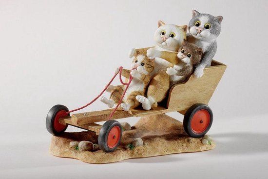 Faller - Riviervrachtschip met woongedeelte - Schaal H0