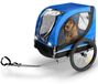 Chien remorque de vélo remorque de chien remorque de vélo chien - Bleu - Pliable - Jusqu'à 40 kg