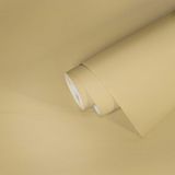 A.S. Création Metropolitan Stories Lola Paris behang uni vliesbehang effen 10,05 m x 0,53 m geel