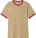 Puma T-shirt à manches courtes Beige L Homme
