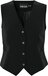 Pieces Gilet Pcbozzy Vest Noos Exp Bc - Black - Women's Size L