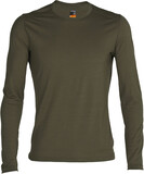 Icebreaker 200 Oasis Longsleeve Crew Top Heren - olijf - XL - 2022