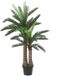 Mica Decorations Cycas Palm Kunstplant - H150 x Ø100 cm - Groen