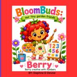 BloomBuds Berry Creative with Numbers: A Fun Number Tracing and Coloring Book for Kids Ages 3–7