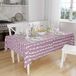 Bonamaison Tafelkleed, Anti-Mold, Sneldrogend, Waterdicht, 100% Polyester Tafellaken, Willekeurig patroon, 140 x 160 Cm
