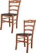 t m c s Tommychairs Cuore - Eetkamerstoelen - Set van 2 - Kersenhout - Kunstleer