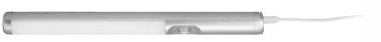 livarno home Draadloos LED Keukenlamp - Magnetisch - ca. 31 x 2,8 cm - Bewegingssensor - Lichtsensor - USB-C Oplaadbaar - Zilver