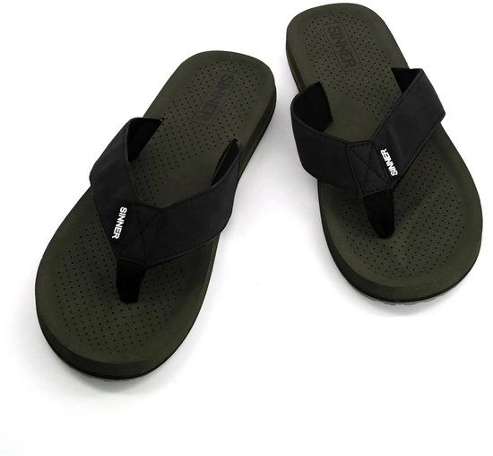 Sinner Slippers Makaha II Mosgroen