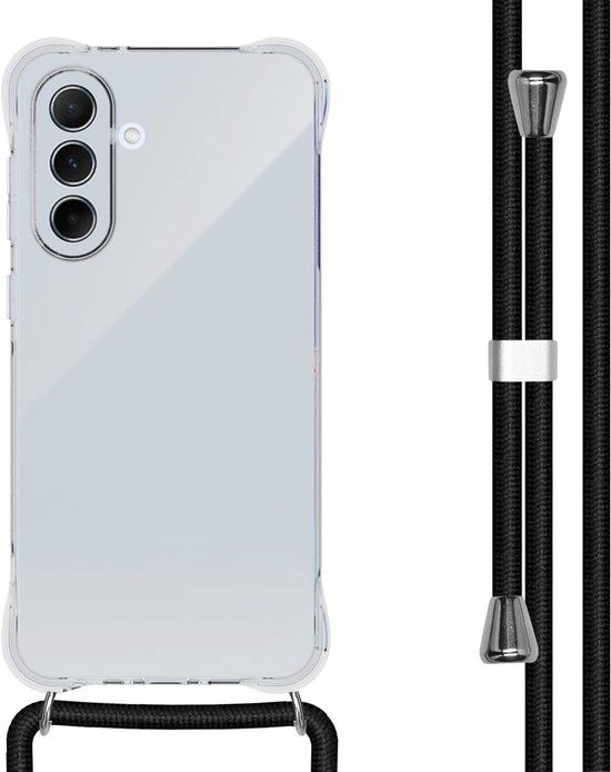 imoshion Hoesje - Geschikt voor Samsung Galaxy A56 (5G) - Backcover met koord - Zwart