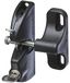 Cadenas pour portails, 4-9/16 pouces, noir, en acier inoxydable