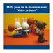 Miffy Livre personnalisé - Miffy joue de la musique (couverture souple)