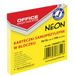 office products Memoblok, 76x76mm, neon geel, blok à 100 vel