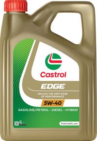 Castrol EDGE Serie - Huile moteur - 5W-40 - Synthétique - 4L