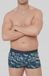 Calvin Klein Heren Boxers Groen Patroon Logo Maat S