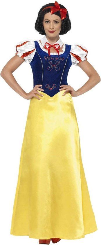 Lange prinsessen jurk voor vrouwen - Volwassenen kostuums - XS - Multicolor