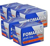 FOMAPAN Creative 200 135/36 5-pack zwart/wit kleine folie