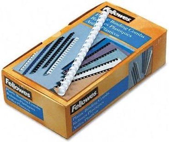 Fellowes Apex 16mm White Binding Spines - 100 Pack
