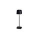 Konstsmide Capri Mini - Lampe de table LED sans fil - Noir - Rechargeable par USB - Dimmable
