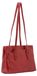 Sac bandoulière en cuir de vachette véritable "Vacchetta" pour femmes, fermeture éclair, fabriqué en Italie