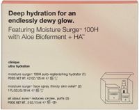 Clinique Ensemble cadeau ultra hydratant Moisture Surge exclusivité voyage 125ml