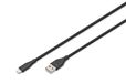 Digitus Lightning-kabel 1 m Zwart