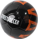Merkloos / Sans marque Gerkimex B.V. Voetbal PVC Streetsoccer maat 5 zwart