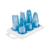 Gobel 308730 spuitmonden voor gebak, polyurethaan, 6 stuks