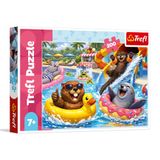 Trefl - Beaver Business - Puzzel van 200 stukjes - Kleurrijke dierenpuzzel, voor kinderen vanaf 7 jaar